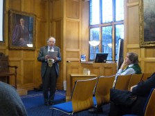 RI Moore gives the 2014 SAIMS Lecture