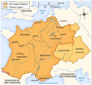 Merovingian Map